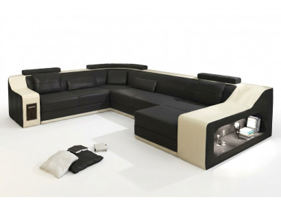 Ledercouch Wunnlanschaft Eckssofa Eck Garnitur Design Modern Sofa Neit B2017