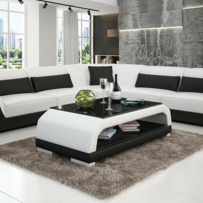 Couchtisch Dësch Couchtischen Glastësch Designer Niewendësch CT9001