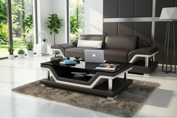 Canapé Dësch Dësch Canapéen Dëscher Glastësch Designer Bäistell-Dësch CT9003