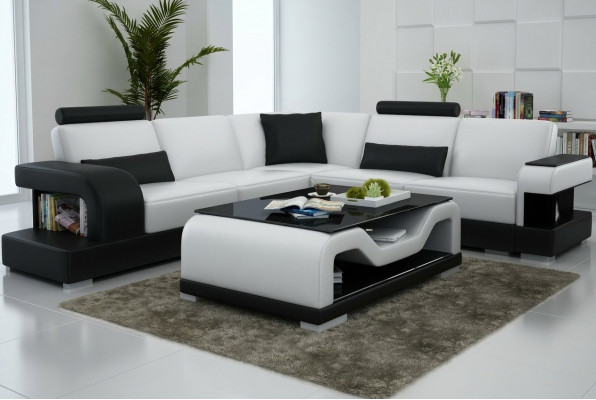 Couchtisch Dësch Couchtischen Glastësch Designer Bäistelltësch CT9004