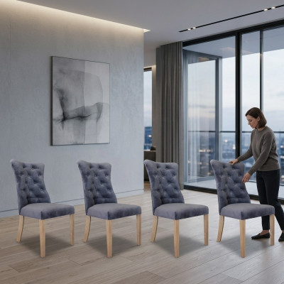 8x Still Stull Këssen Design Chesterfield Garnitur Fauteuil Komplett Set