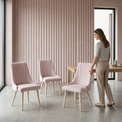 4x Still Stull Polster Modern Set Design Lien Garnitur Sesselen Komplett Nei
