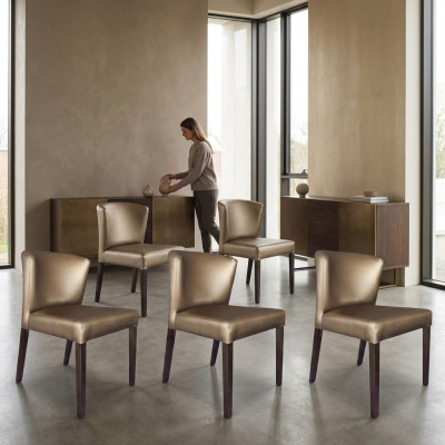 6x Still Stull Këssen Design Lehngarnitur Fauteuil Komplett Modern Set