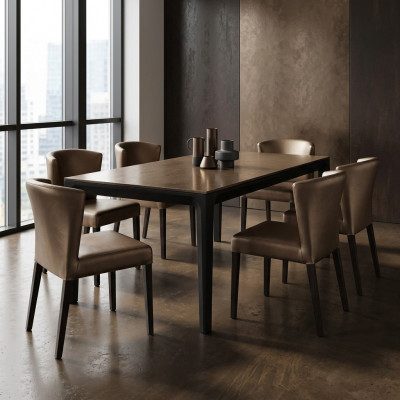 6x Still Stull Këssen Design Lehngarnitur Fauteuil Komplett Modern Set