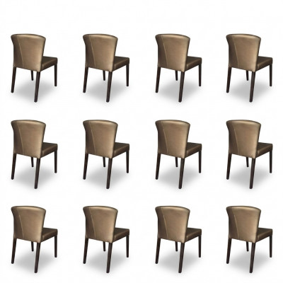8x Stullën Stull Polster Design Lehn Garnitur Sëtz Komplett Modernen Set Neit
