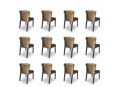 8x Stullën Stull Polster Design Lehn Garnitur Sëtz Komplett Modernen Set Neit