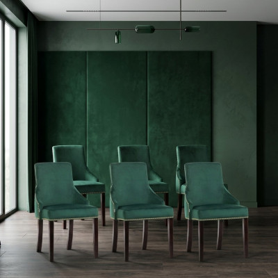 6x Design Polstersëtz Still Modern Set Garnitur Fauteuil Lounge Club Set