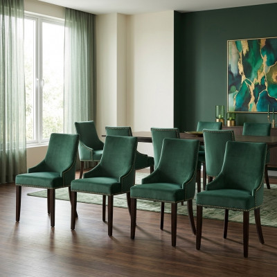 8x Design Polster Sëtz Still Still Set Garnitur Fotell Lounge Club Set