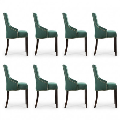 8x Design Polster Sëtz Still Still Set Garnitur Fotell Lounge Club Set