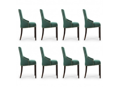 8x Design Polster Sëtz Still Still Set Garnitur Fotell Lounge Club Set