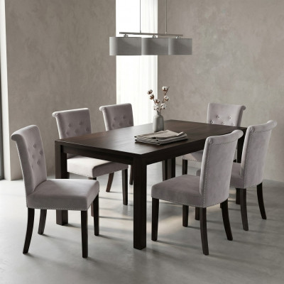 6x Design Polster Sëtz Stull Stull Set Garnitur Fotell Lounge Club Lehnstull