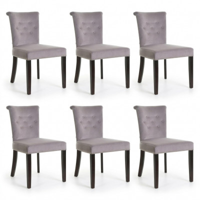 6x Design Polster Sëtz Stull Stull Set Garnitur Fotell Lounge Club Lehnstull