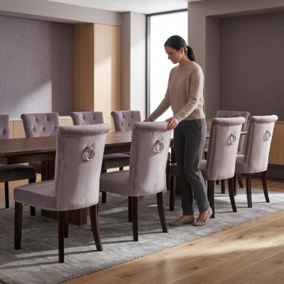 8x Polster Sëtz Stullen Stull Set Garnitur Fauteuil Lounge Club Set