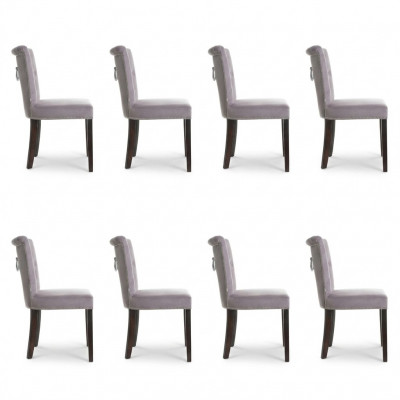 8x Polster Sëtz Stullen Stull Set Garnitur Fauteuil Lounge Club Set