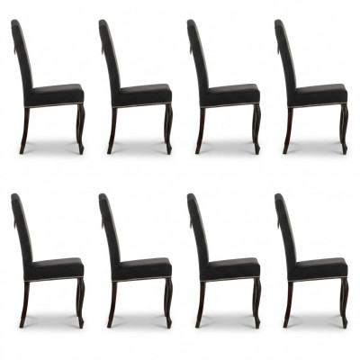 8x Chesterfield Still Stull Polster Fautel Stull Design Sëtz Club Garnitur Neit