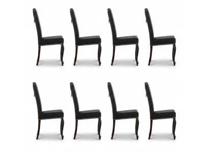 8x Chesterfield Still Stull Polster Fautel Stull Design Sëtz Club Garnitur Neit