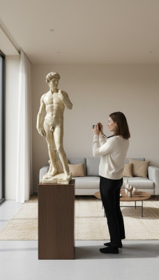 David Skulpturen Figuren Antik Stil Statue Statuen Figur XXL 115cm Nei
