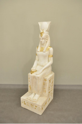 Ägyptesche Pharao Statu Skulptur Figuren Skulpturen Dekoratioun Deko Figur 123cm