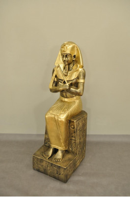 Ägyptesche Pharao Statu Skulptur Figuren Skulpturen Dekoratioun Deko Figur 117cm