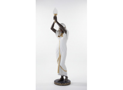 Steeluucht Skulptur Figur Luuchten Leucht Ägypten Statue Figuren Skulpturen Deko