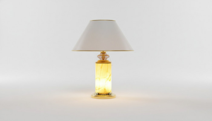 Design Lampe Dëschlampe Dësch Luuchten Luucht Deko Klassesch Beliichtung 65cm