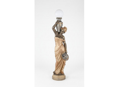 Steellampe Luuchte Luucht Statue Figur Skulpturen Skulptur Statuen Steellampe Nei