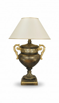 Medusa Luucht Dëschlampe Luucht Klassesch Beliichtung Dëschluuchten XXL 84cm Nei