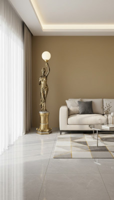 XXL Design Steellamp Steelampen Lampe Skulptur Figur Figuren Statue 227cm