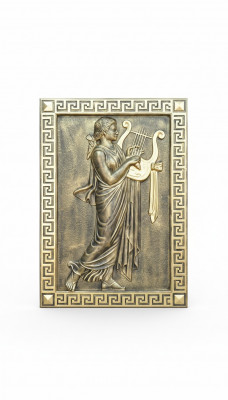 Musek Wandrelief Antik Stil Relief Wandmolerei Antik Handaarbecht Gott Bild Neigkeet