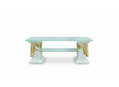 Klassesch RTV Sideboard Fernseh Dësch Dëscher Tv Board Medusa Regal Vitrine 1877