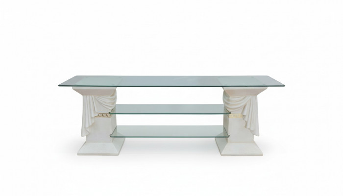 Klassesch RTV Sideboard Fernsee Tisch Dëscher Tv Board Medusa Regal Vitrin