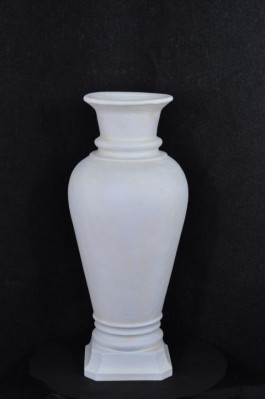 XXL Vase Grouss Raum Dekoratioun Blummen Vasen Kübel Antik Stil Deko Medusa 90cm
