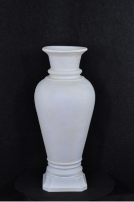 XXL Vase Grouss Raum Dekoratioun Blummen Vasen Kübel Antik Stil Deko Medusa 90cm