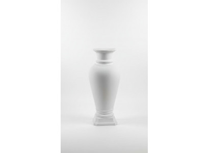 XXL Vase Grouss Raum Dekoratioun Blummen Vasen Kübel Antik Stil Deko Medusa 90cm