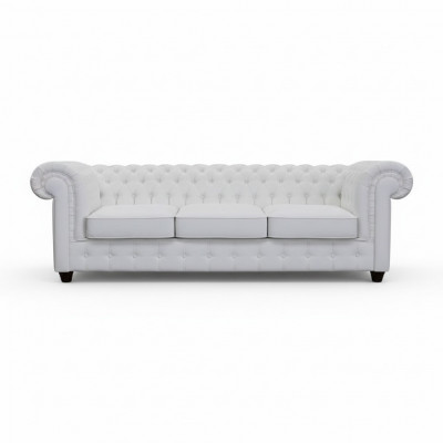 Chesterfield Sofagarnitur Sofa 3+1+1 Canapé Polsterset Sofas Couchen S1