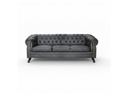 Chesterfield Sofagarnitur Sofa 3+1 Stréchcouch Polsterset Sofas Couchen Couchen Lieder.