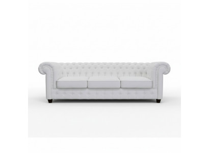 Chesterfield 3+1 Liederdivan Schloofdësch Funktioun Bett Lieder Canapé Sofa Garnitur Sofa