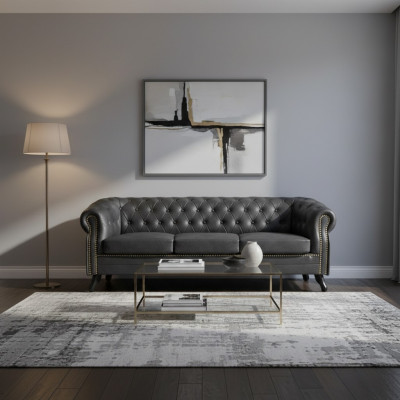 Chesterfield Sofagarnitur 3+2+1 Glasgow Couch Polsterset Sofas Canapéeën Nei