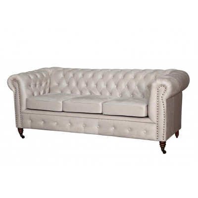 Chesterfield Canapé-Sët 3+2+1 Oxford Sofa Polster Set Sofas Couchen Lieder