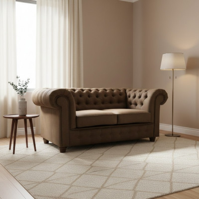 Chesterfield Sofa Garnitur 3+2+1 Couch Polster Set Sofae Couchen Komplett Set