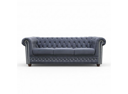 Chesterfield Sofagarnitur Sofa Polster Kristallsteng Lieder Garnituren 3+2 Canapé