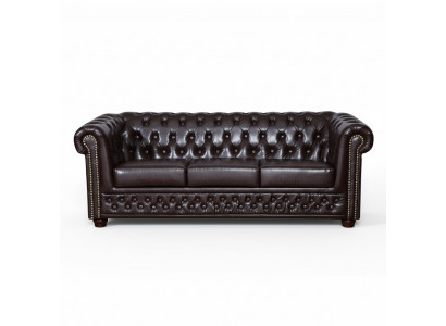 Chesterfield Sofagarnitur Sofa Polster Design Lieder Stoff Garnituren 3+2 Canapéen