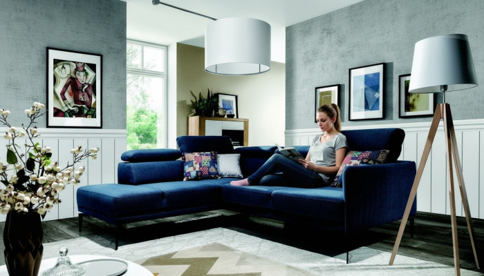 XXL gepolstert Ecksofa Sëtz Polster Schlof Garnitur Wunnlandschaft Couchen Sofas