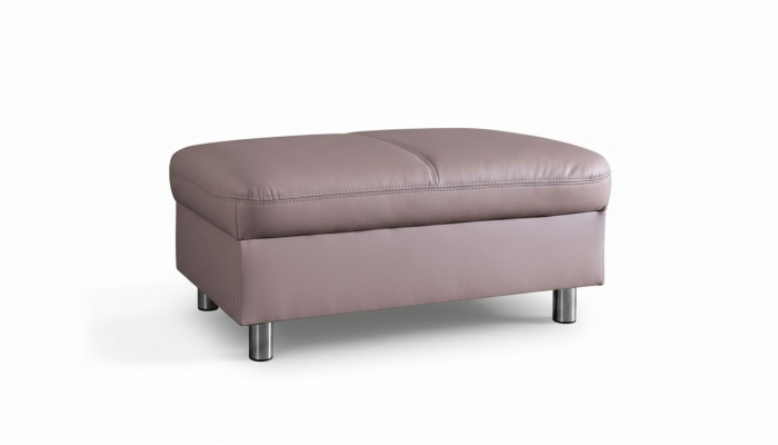 XXL Club Lounge Hocker Pufa Lieder Ottoman Designer Stoff Fousshocker Design