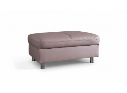 XXL Club Lounge Hocker Pufa Lieder Ottoman Designer Stoff Fousshocker Design