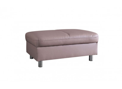 XXL Club Lounge Hocker Pufa Lieder Ottoman Designer Stoff Fousshocker Design