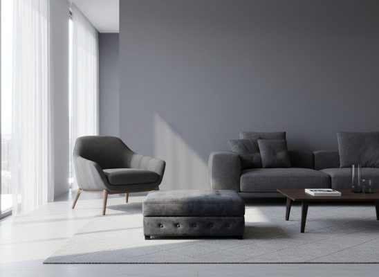 XXL Club Pufa Fousssett Club Lounge Hocker Lieder Ottoman Designer Textil