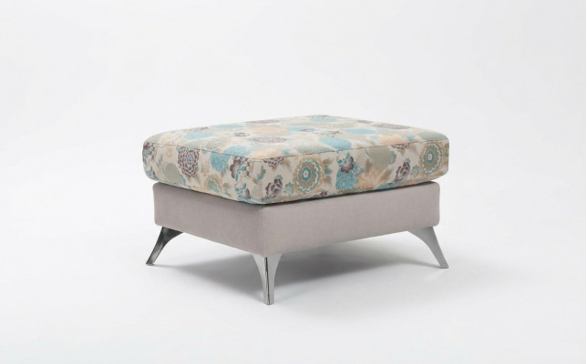 XXL Club Foussocker Lounge Hocker Ottomane Pufa Lieder Textil Ottoman