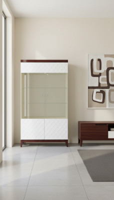 Modernen Design Vitrine Glas-Schaf Vitrine Schaf Schieksaas Deko Regal
