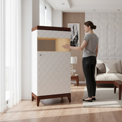 Modernen Design Vitrinnenglas Schaf Vitrinnendeko Schaf Vitrinneregal